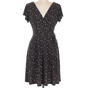 Kaileigh Kaela Faux Wrap Knit dress